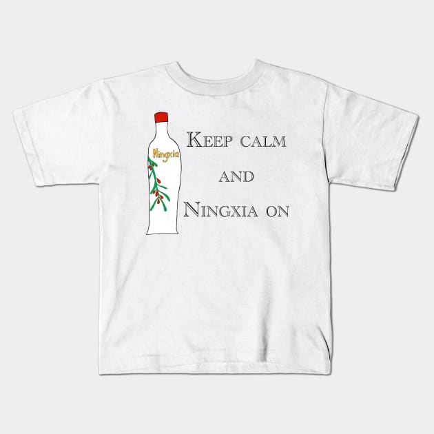 Ningxia on Kids T-Shirt by shellTs